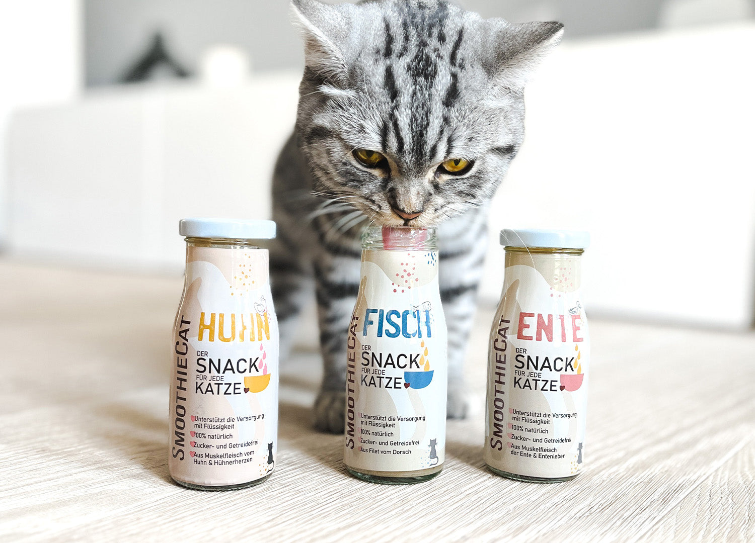 Katzensnack mit Sinn: Der fleischige Smoothie für Katzen