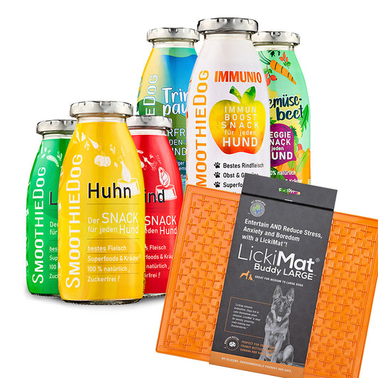 Hundesmoothie LickiMat-Large Bundle