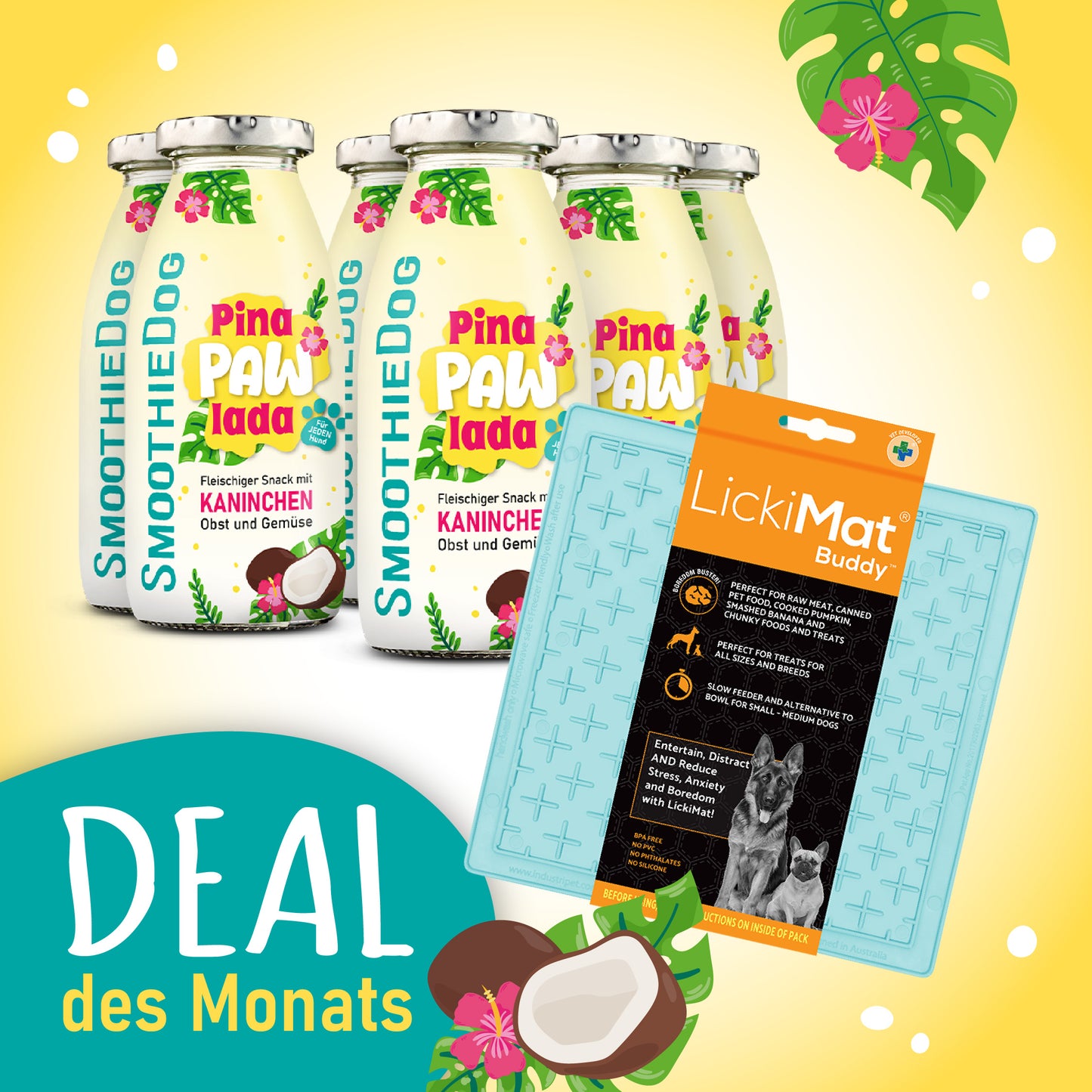 Hundesmoothie Deal des Monats Juli