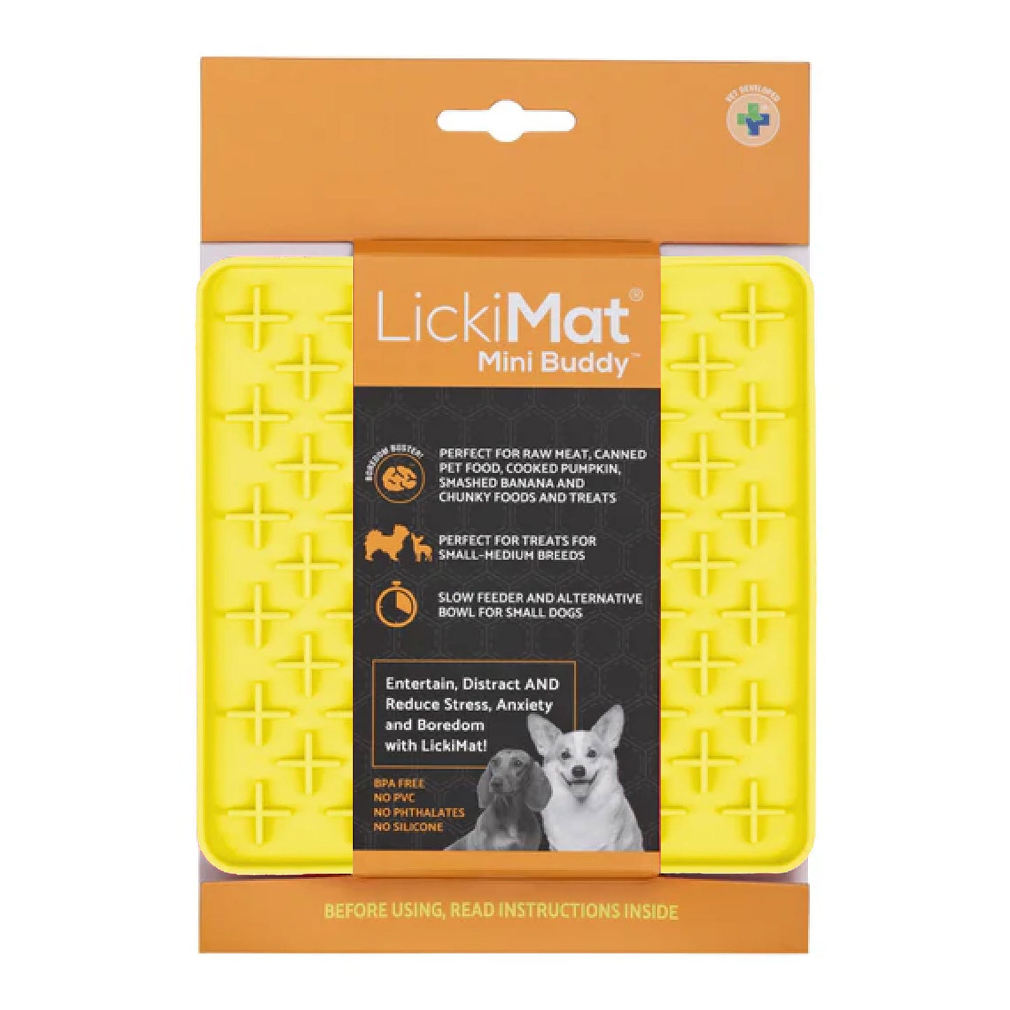 Schleckmatte Hund - LickiMat Buddy Mini