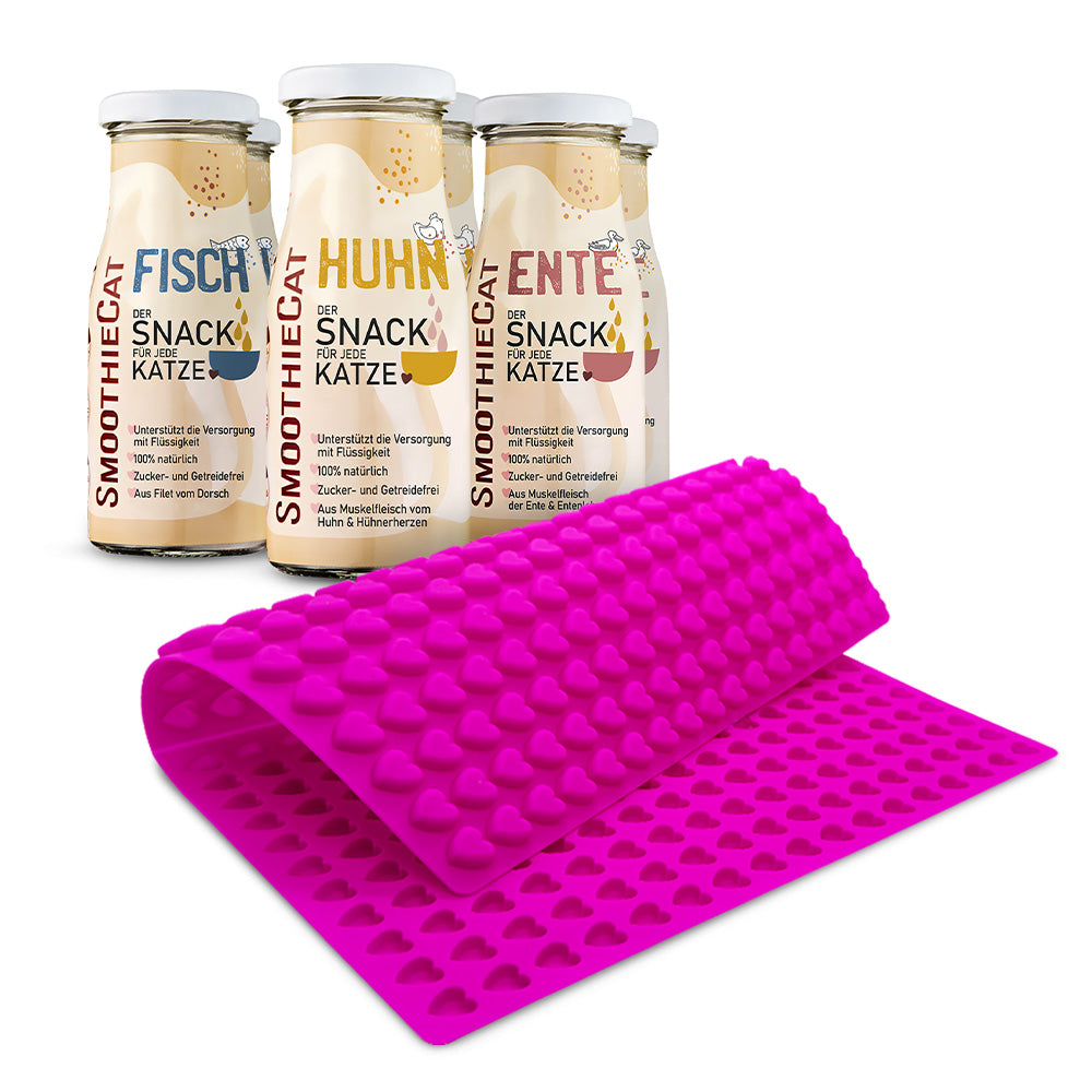 Katzensmoothie Trixie Backmatte Bundle