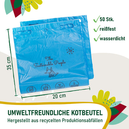 Recycling Hundekotbeutel 50er-Pack