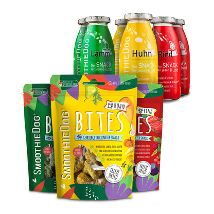 SmoothieDog Hundesmoothie & Bites Klassik Bundle