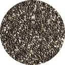 Chia-Samen in Schwarz-Weiß-Optik – winzige Nährstoffpakete für Hunde. Reich an Omega-3-Fettsäuren, Ballaststoffen und pflanzlichem Eiweiß. Unterstützen die Verdauung, fördern ein glänzendes Fell und helfen beim Flüssigkeitshaushalt durch ihre quellende Eigenschaft. Perfekt als natürlicher Zusatz im täglichen Hundefutter.