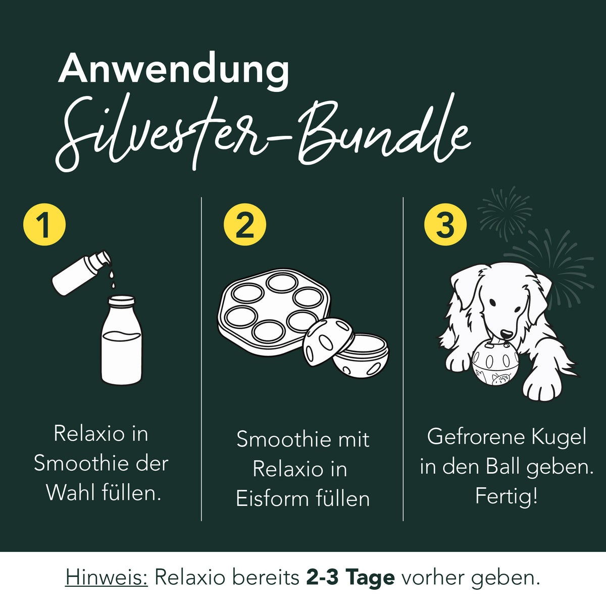 SmoothieDog Silvester-Bundle Sensitivo – Komplettset