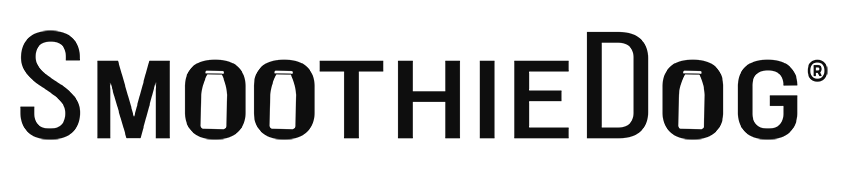 SmoothieDog Logo in schwarzer Schrift auf transparentem Hintergrund – moderne, klare Großbuchstaben mit markantem Design.